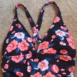 NWT Floral print swimsuit